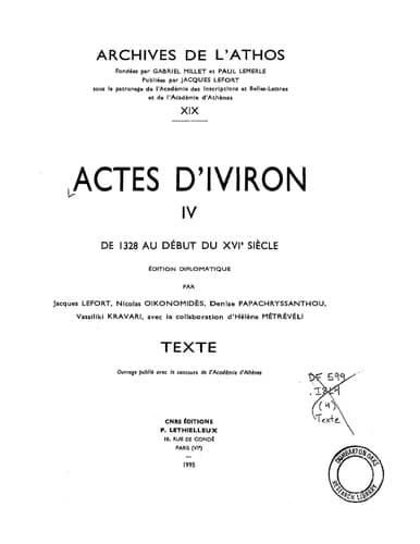 Tapa de Actes d'iviron tome 4 (XIX)