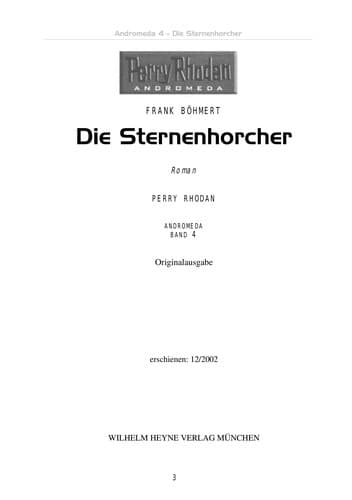 Tapa de Die Sternenhorcher