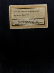 Tapa de The Arcadian rhetorike