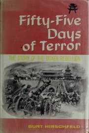 Tapa de Fifty-five days of terror