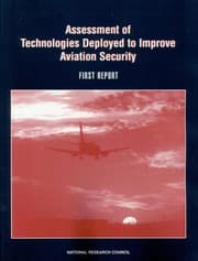 Tapa de Assessment of technologies deployed to improve aviation security