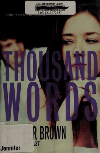 Tapa de Thousand words