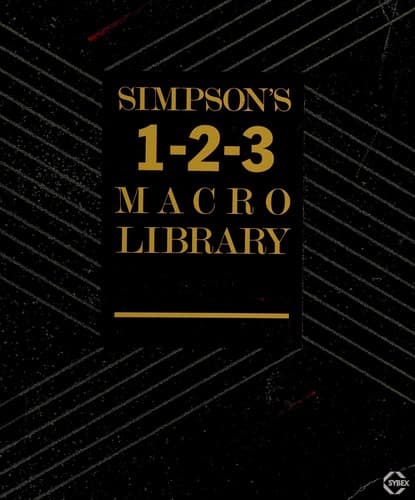 Tapa de Simpson's 1-2-3 macro library