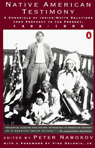 Tapa de Native American Testimony