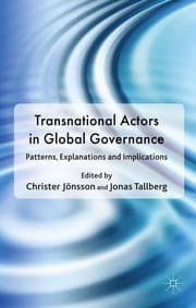 Tapa de Transnational actors in global governance
