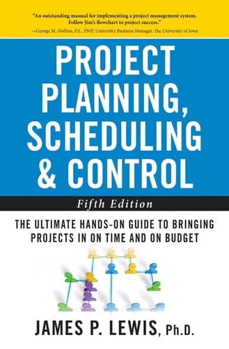 Tapa de Project planning scheduling and control