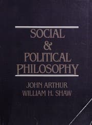 Tapa de Social and political philosophy