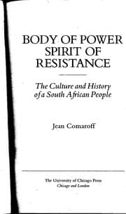 Tapa de Body of power, spirit of resistance