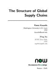 Tapa de The structure of global supply chains