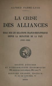 Tapa de La crise des alliances