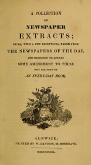 Tapa de A Collection of newspaper extracts
