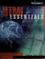 Tapa de Html Essentials