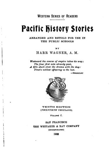 Tapa de Pacific history stories.