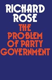 Tapa de The Problem of Party Government