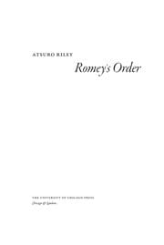 Tapa de Romey's order