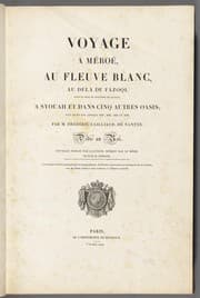 Tapa de Voyage à Méroé, au fleuve Blanc