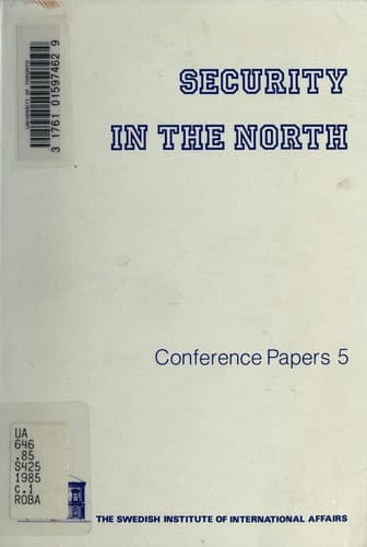 Tapa de Security in the North