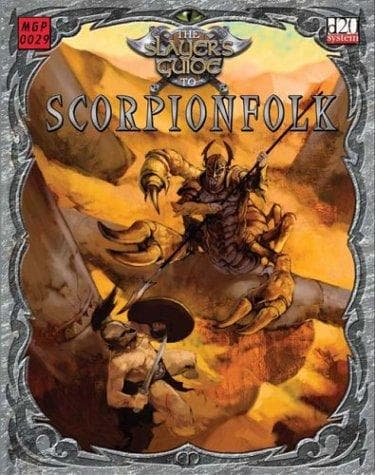 Tapa de The Slayers Guide to Scorpionfolk (d20 System)