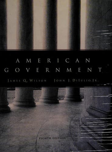 Tapa de American Government Instructor's Guide with Lecture Notes