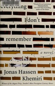 Tapa de Everything I don't remember