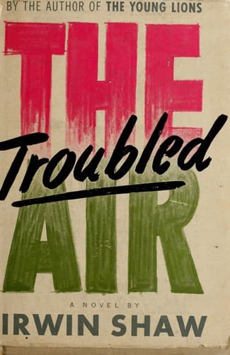 Tapa de The troubled air.