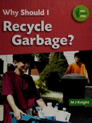 Tapa de Why should I recycle garbage?