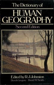 Tapa de The Dictionary of human geography
