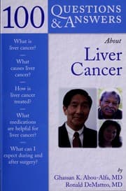 Tapa de 100 questions & answers about liver cancer