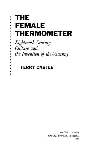 Tapa de Female thermometer