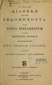 Tapa de [H palaia diathk kata tous hebdomkonta]