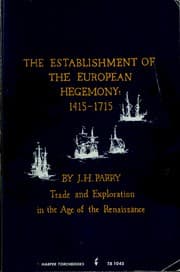 Tapa de Establishment of the European Hegemony 1415-1715