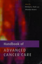 Tapa de Handbook of advanced cancer care