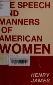 Tapa de The speech and manners of American women
