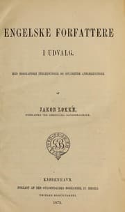 Tapa de Engelske forfattere i udvalg