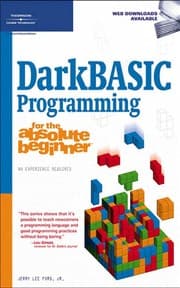 Tapa de DarkBASIC Programming for the Absolute Beginner