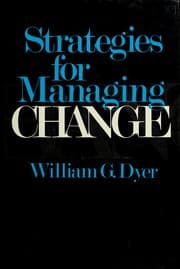Tapa de Strategies for managing change