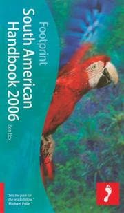 Tapa de Footprint South American Handbook 2006 (Footprint South American Handbook)