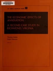 Tapa de The economic effects of annexation