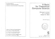 Tapa de A basis for theoretical computer science
