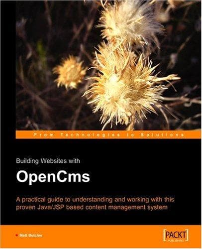 Tapa de Building Websites with OpenCms