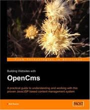 Tapa de Building Websites with OpenCms