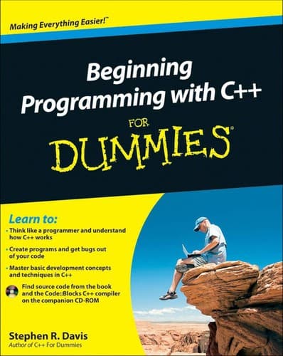 Tapa de Beginning programming with C++ for dummies