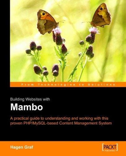 Tapa de Building Websites With Mambo