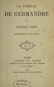 Tapa de La famille de Germandre