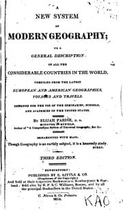 Tapa de A New System of Modern Geography, Or A General Description of All the Considerable Countries in ..