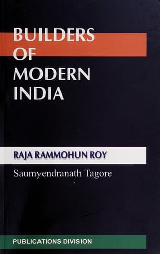 Tapa de Raja Rammohun Roy