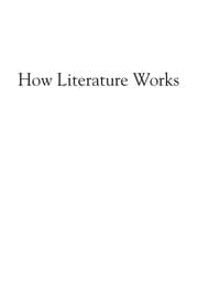 Tapa de How literature works