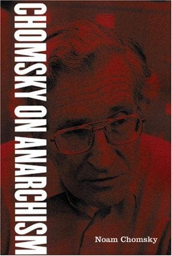 Tapa de Chomsky On Anarchism