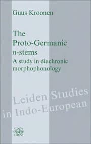 Tapa de The proto-germanic n-stems
