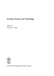 Tapa de Emulsion science and technology
